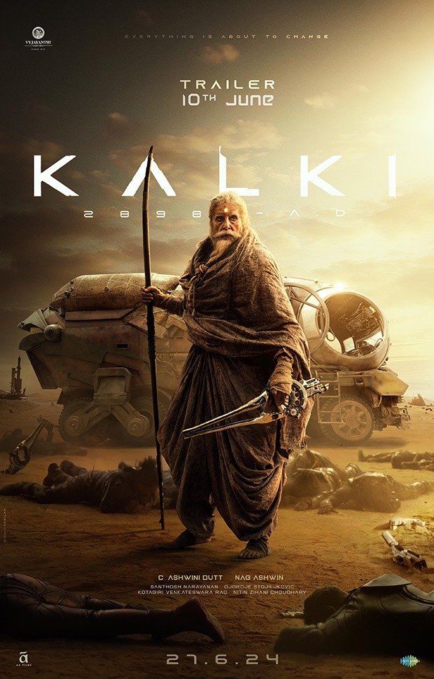 Kalki 2898 AD: Amitabh Bachchan stands amidst the battlefield with fallen soldiers in new poster dropped ahead of trailer release, see photo 