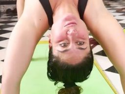 Kareena Kapoor Khan tests her flexibility skills with this perfect backbend