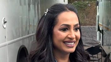 Kashmera Shah dazzles in blue as she interacts with paps