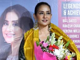Manisha Koirala unveils the latest cover of the lifestyle magazine Society Achievers