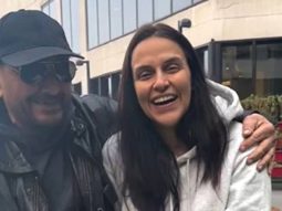 Neha Dhupia shares a heartfelt post with Angad Bedi & kids on Father’s Day