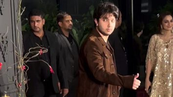 Nirvaan Khan poses for paps at Sonakshi Sinha & Zaheer Iqbal’s reception