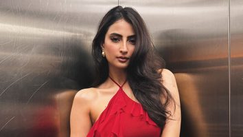 Palak Tiwari sizzles in fiery red mini dress with Rs. 2.24 lakhs Burberry Bag