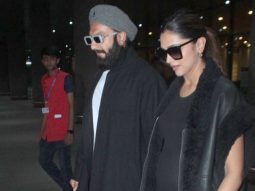 Parents to be Ranveer Singh & Deepika Padukone get papped at the airport