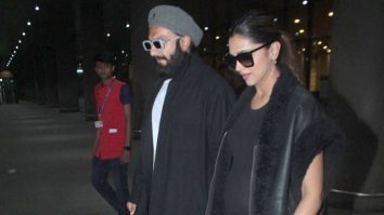 Parents to be Ranveer Singh & Deepika Padukone get papped at the airport