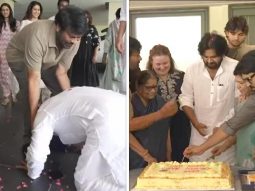 Pawan Kalyan touches Chiranjeevi’s feet; gets emotional receiving grand welcome by Ram Charan, Varun Tej in Hyderabad, watch