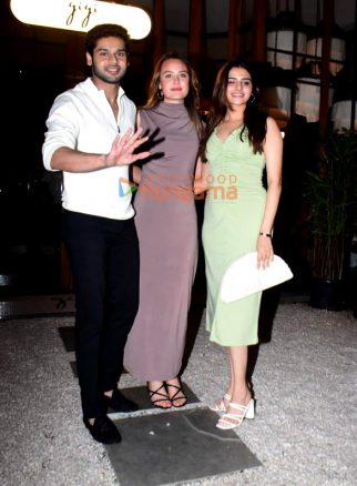 Photos: Abhimanyu Dassani, Avantika Dasani and Jim Sarbh snapped at Gigi restaurant in Bandra