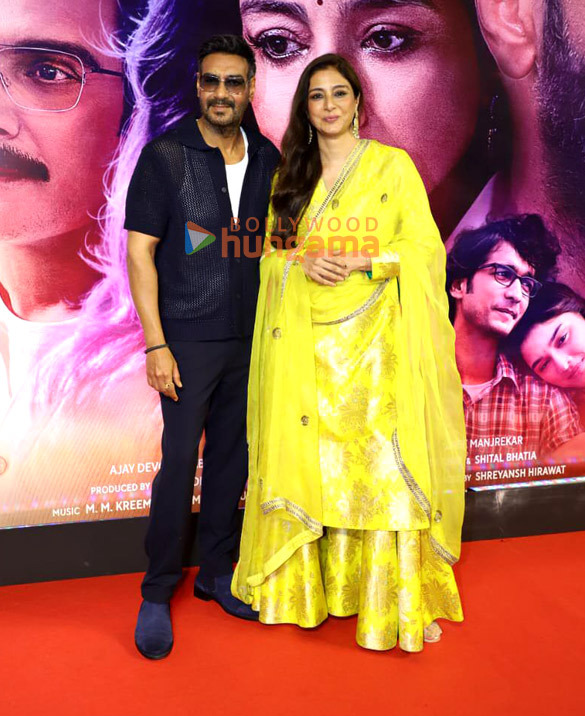 photos ajay devgn tabu saiee manjrekar jimmy sheirgill and others snapped at the trailer launch of auron mein kahan dum tha 5