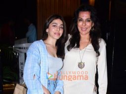 Photos: Alaya F and Pooja Bedi snapped at Mizu in Bandra