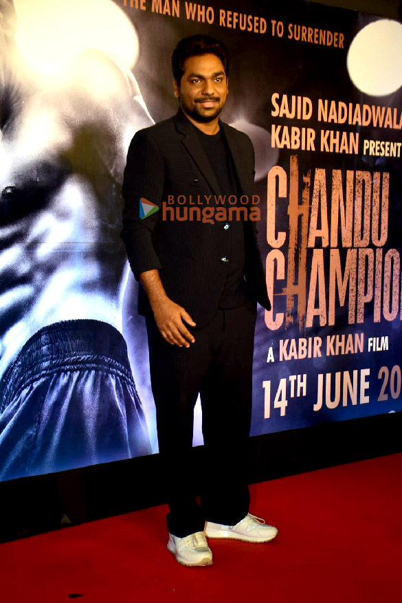 photos ananya panday alaya f and other grace the premiere of chandu champion 17