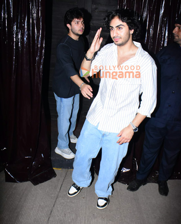 photos arjun kapoor ananya panday suhana khan and others snapped at tania shroffs house party 6