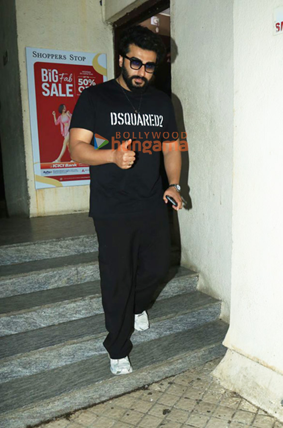 photos arjun kapoor and rohit dhawan snapped at pvr juhu 4