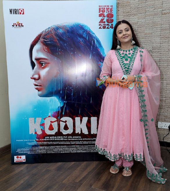 photos deboleena bhattacharjee ritisha kaund and others snapped at the music launch of the movie kooki 4