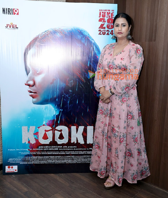 photos deboleena bhattacharjee ritisha kaund and others snapped at the music launch of the movie kooki 5