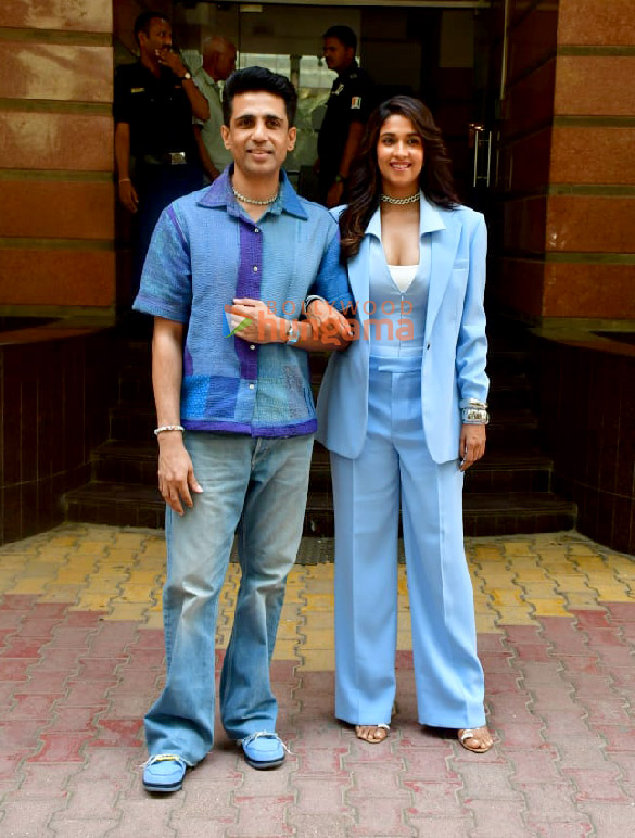 photos gulshan devaiah and harleen sethi snapped at oberoi chambers for bad cop promotions 1