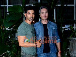Photos: Gurmeet Choudhary, Iqbal Khan and Hruta Durgule snapped promoting Commander Karan Saxena