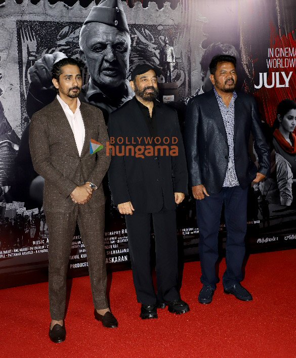 Photos: Kamal Haasan, Siddharth, S Shankar attend the trailer launch of Hindustani 2 Photos: Kamal Haasan, Siddharth, S Shankar attend the trailer launch of Hindustani 2