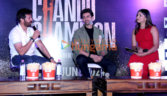 photos kartik aaryan and kabir khan snapped during chandu champion press conference at miraj cinemas tgip mall noida 4