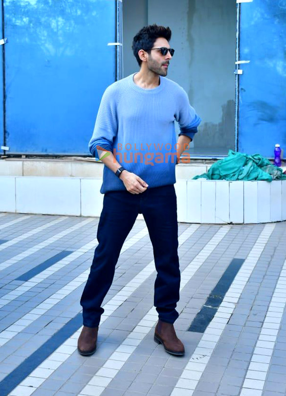 photos kartik aaryan snapped promoting his film chandu champion 3