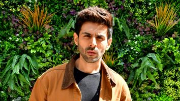 Photos: Kartik Aaryan snapped promoting his film Chandu Champion in Juhu