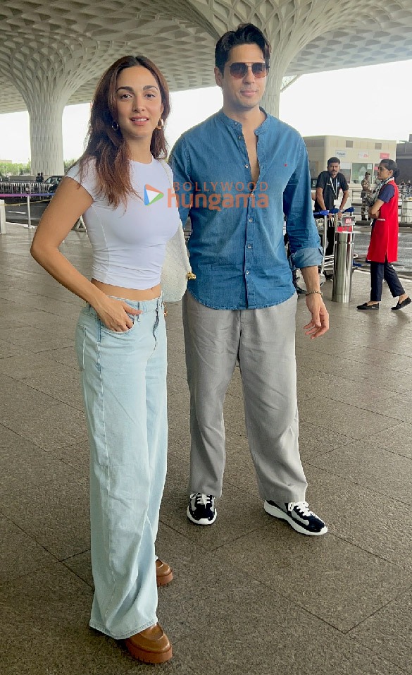 photos kiara advani sidharth malhotra aparshakti khurana and poonam pandey snapped at the airport 2