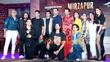 Photos: Pankaj Tripathi, Ali Fazal and team Mirzapur snapped at the trailer launch of season 3 at Taj Lands in Mumbai