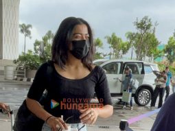 Photos: Rashmika Mandanna, Patralekha, Ishita Raj Sharma, Shreyas Talpade and others snapped at the airport