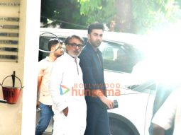 Photos: Ranbir Kapoor snapped at Sanjay Leela Bhansali’s house