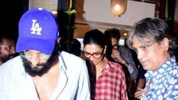 Photos: Ranveer Singh and Deepika Padukone snapped in Bandra