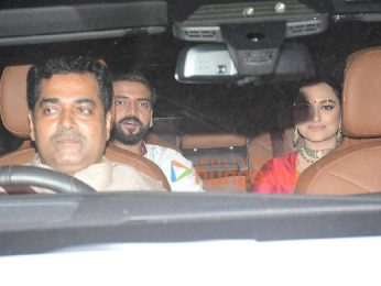 Photos: Sonakshi Sinha and Zaheer Iqbal leave for their reception