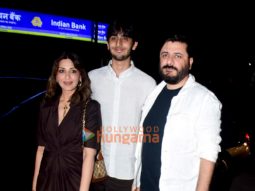 Photos: Sonali Bendre snapped with family in Bandra