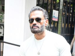 Photos: Suniel Shetty snapped outside dental clinic in Khar