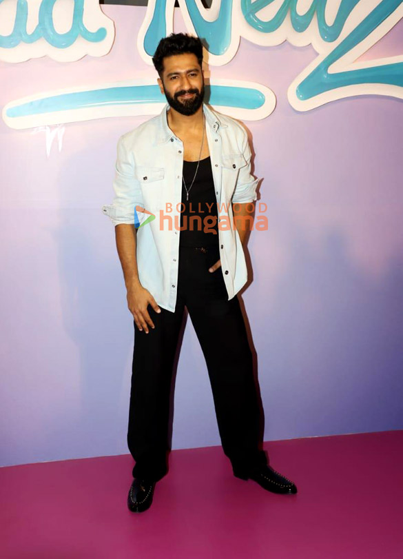 photos vicky kaushal triptii dimri ammy virk and anand tiwari grace the trailer launch of bad newz 2