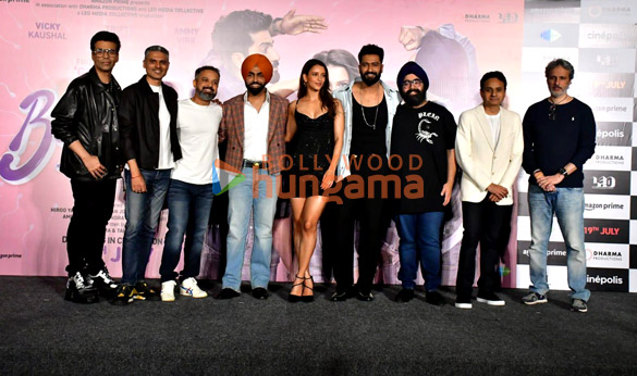 photos vicky kaushal triptii dimri ammy virk and others grace the trailer launch of bad newz 4