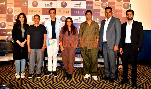 photos zoya akhtar farhan akhtar reema kagti and others snapped attending an event at pvr in juhu 2