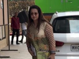 Poonam Dhillon strikes a pose for paps as she steps out in the city