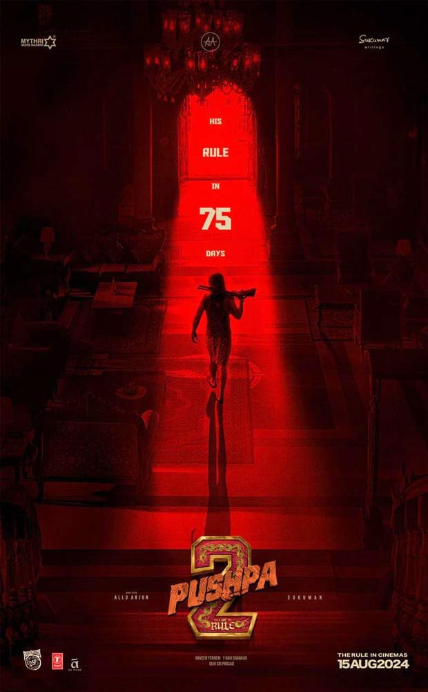 Pushpa 2: The Rule makers begin countdown for Allu Arjun starrer; see new poster