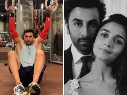 Ranbir Kapoor practices tough gymnastic exercise in workout video; Alia Bhatt REACTS  