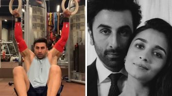 Ranbir Kapoor practices tough gymnastic exercise in workout video; Alia Bhatt REACTS  