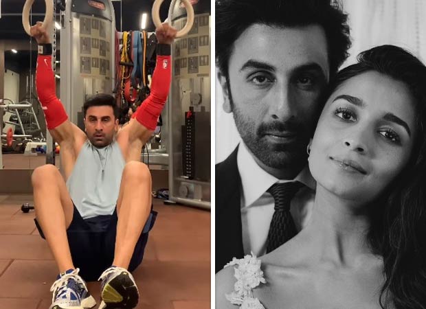 Ranbir Kapoor practices tough gymnastic exercise in workout video; Alia Bhatt REACTS