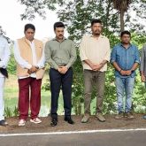 Ram Charan and the rest of the Game Changer team pay their respects to Ramoji Rao