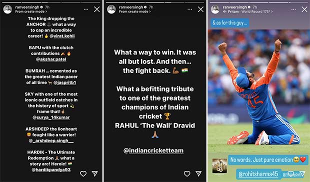 India's T20 World Cup win sparks joy in Bollywood: Amitabh Bachchan, Salman Khan, Kartik Aaryan, Alia Bhatt, Anushka Sharma and others wish the men in blue