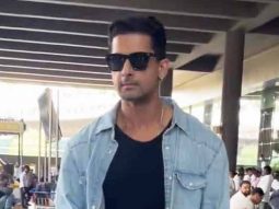 Ravi Dubey looks super cool as he rocks his denim jacket at the airport
