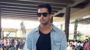 Ravi Dubey looks super cool as he rocks his denim jacket at the airport