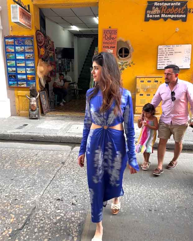 A peek into Sanjana Sanghi's Colombian vacation featuring art, style, and Cartagena vibes