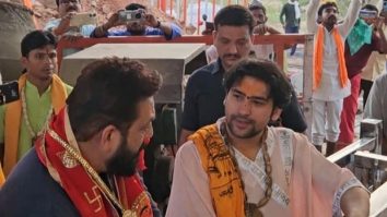 Sanjay Dutt seeks blessings at Bageshwar Dham in Madhya Pradesh