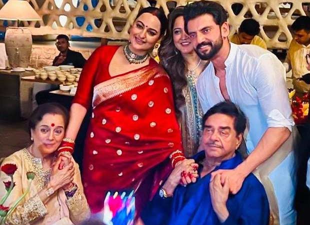 Shatrughan Sinha shares video of him doing ‘Kanyadaan’ at Sonakshi Sinha and Zaheer Iqbal’s wedding; watch