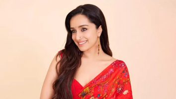 Shraddha Kapoor looks stunning in Rs. 31,500 worth Red Kalamkari Organza saree