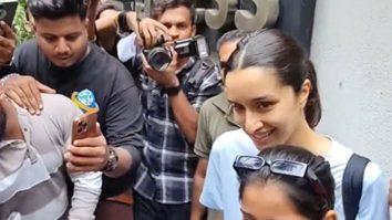 Shraddha Kapoor poses with little fans as she gets clicked post workout sessions