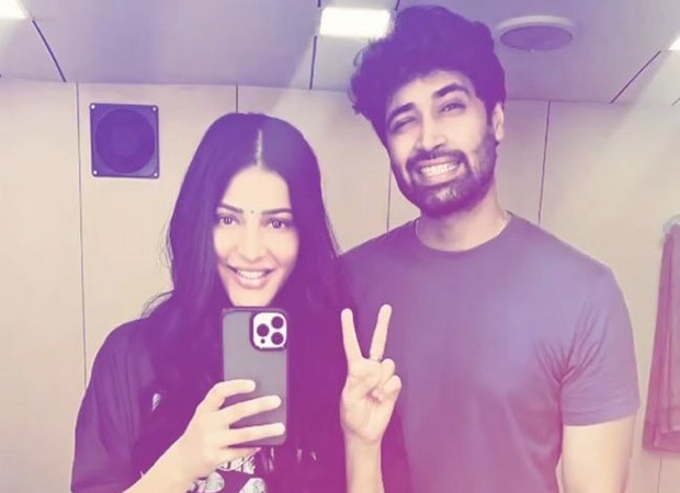 Shruti Haasan and Adivi Sesh fuel excitement for Dacoit with latest on-set picture
